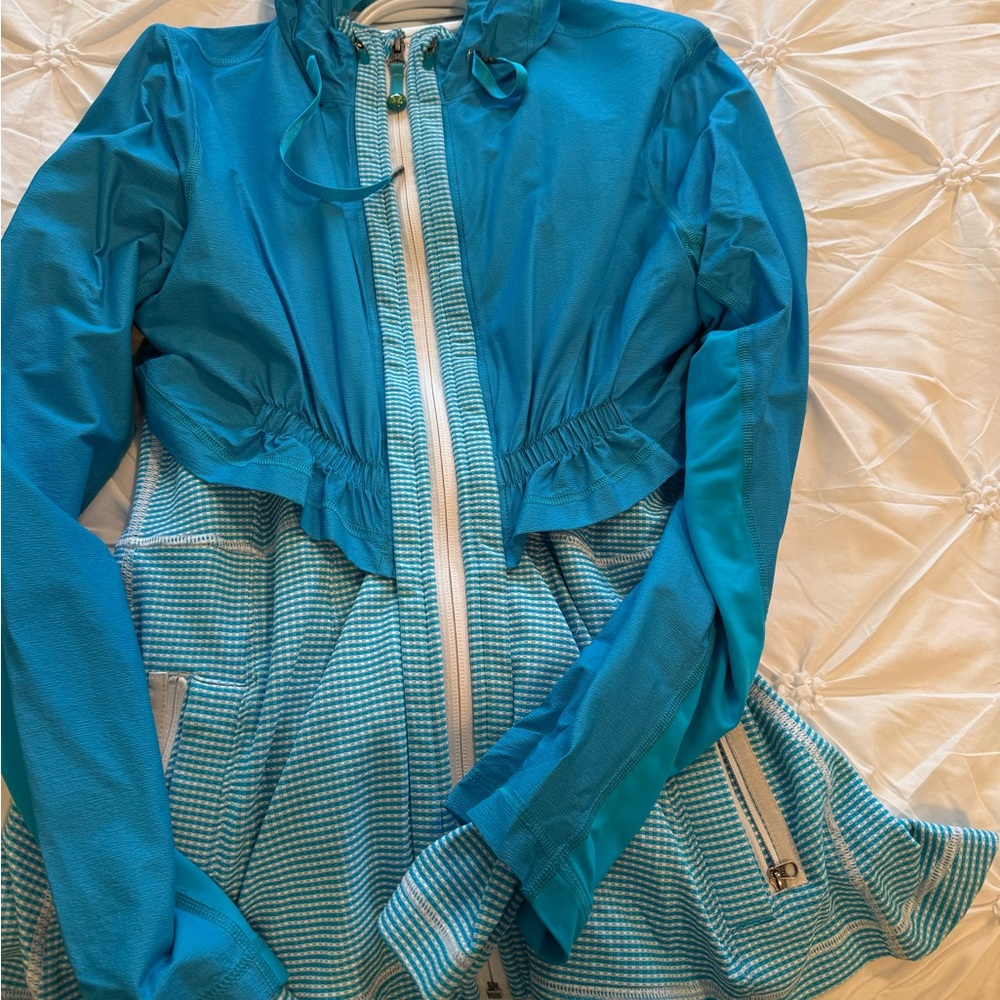 lululemon athletica Blue Varsity Jacket
